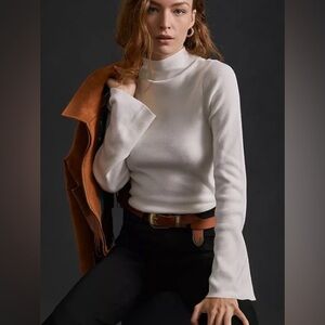 The Arlowe Bell-Sleeve Sweater by Maeve